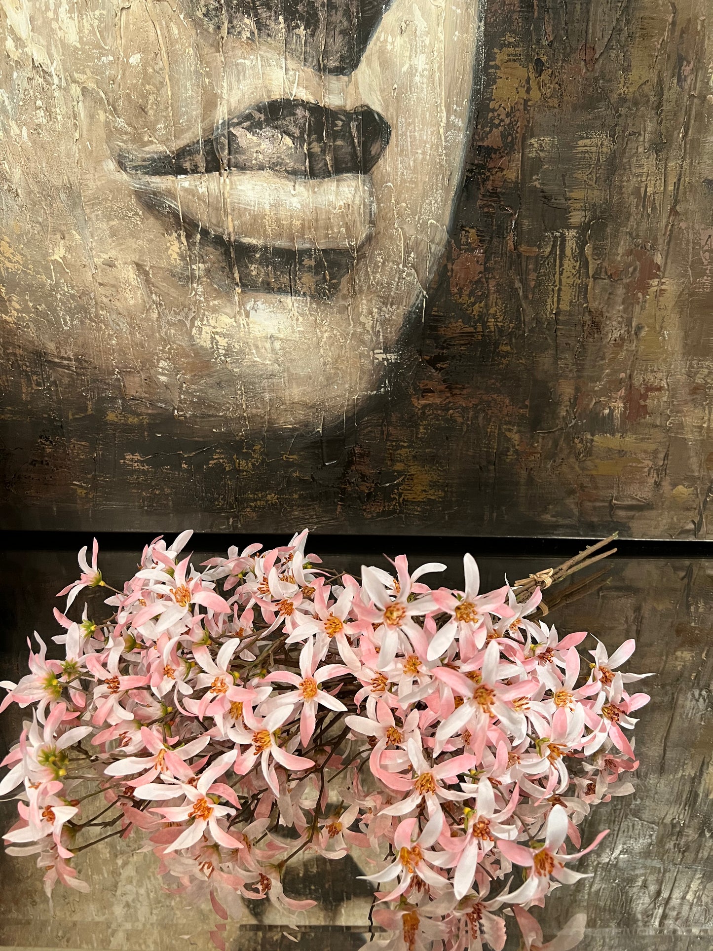 Pink Forsythia Bundle (21")
