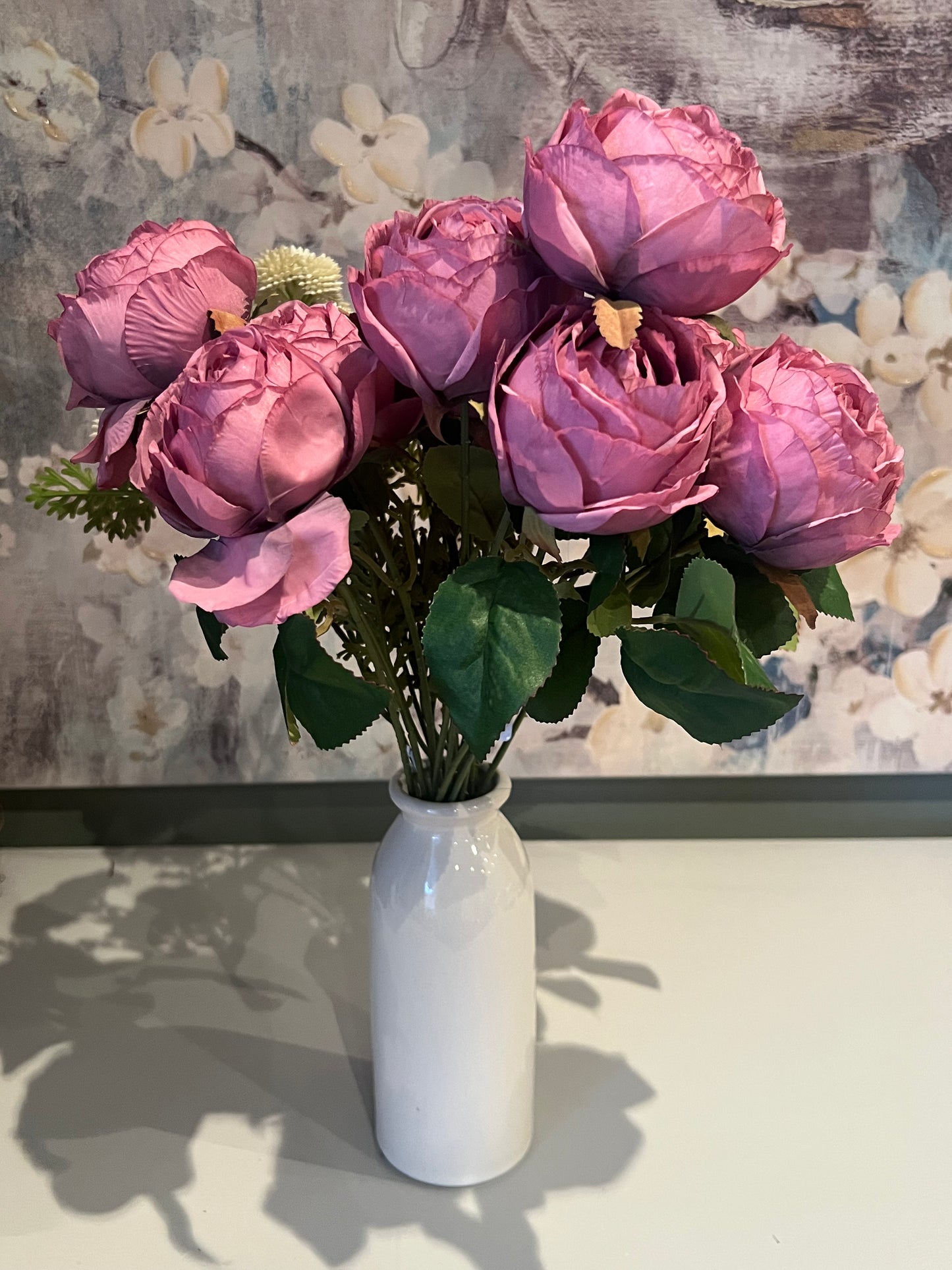 Plum Rose Bunch (19")
