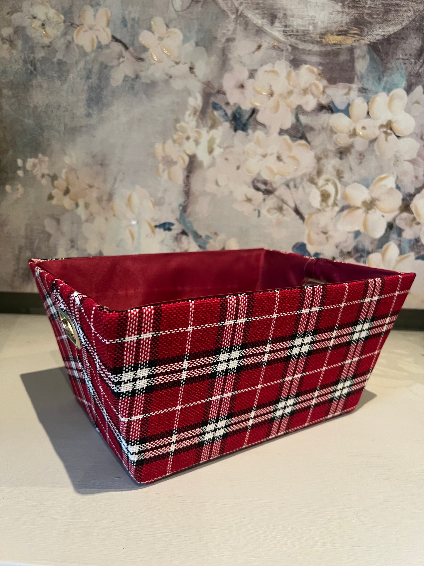 Plaid Basket