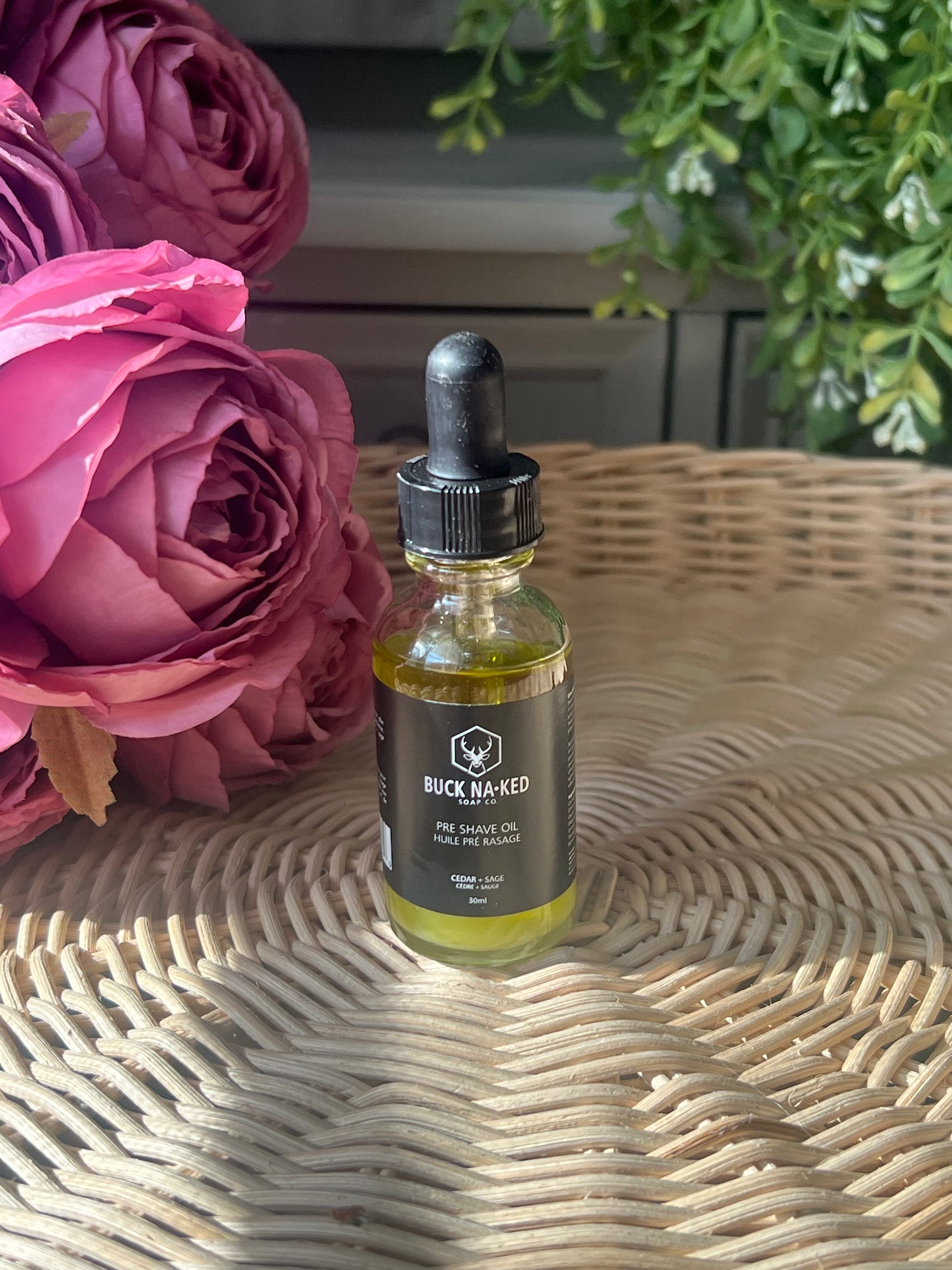 Cedar + Sage Pre Shave Oil