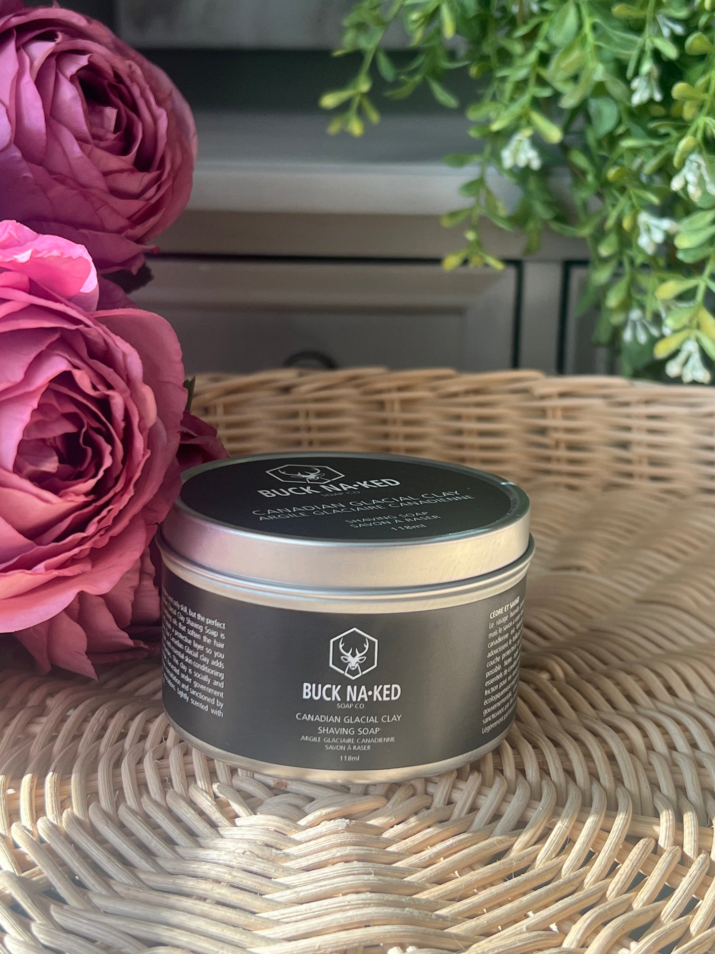 Canadian Glacial Clay Shaving Soap