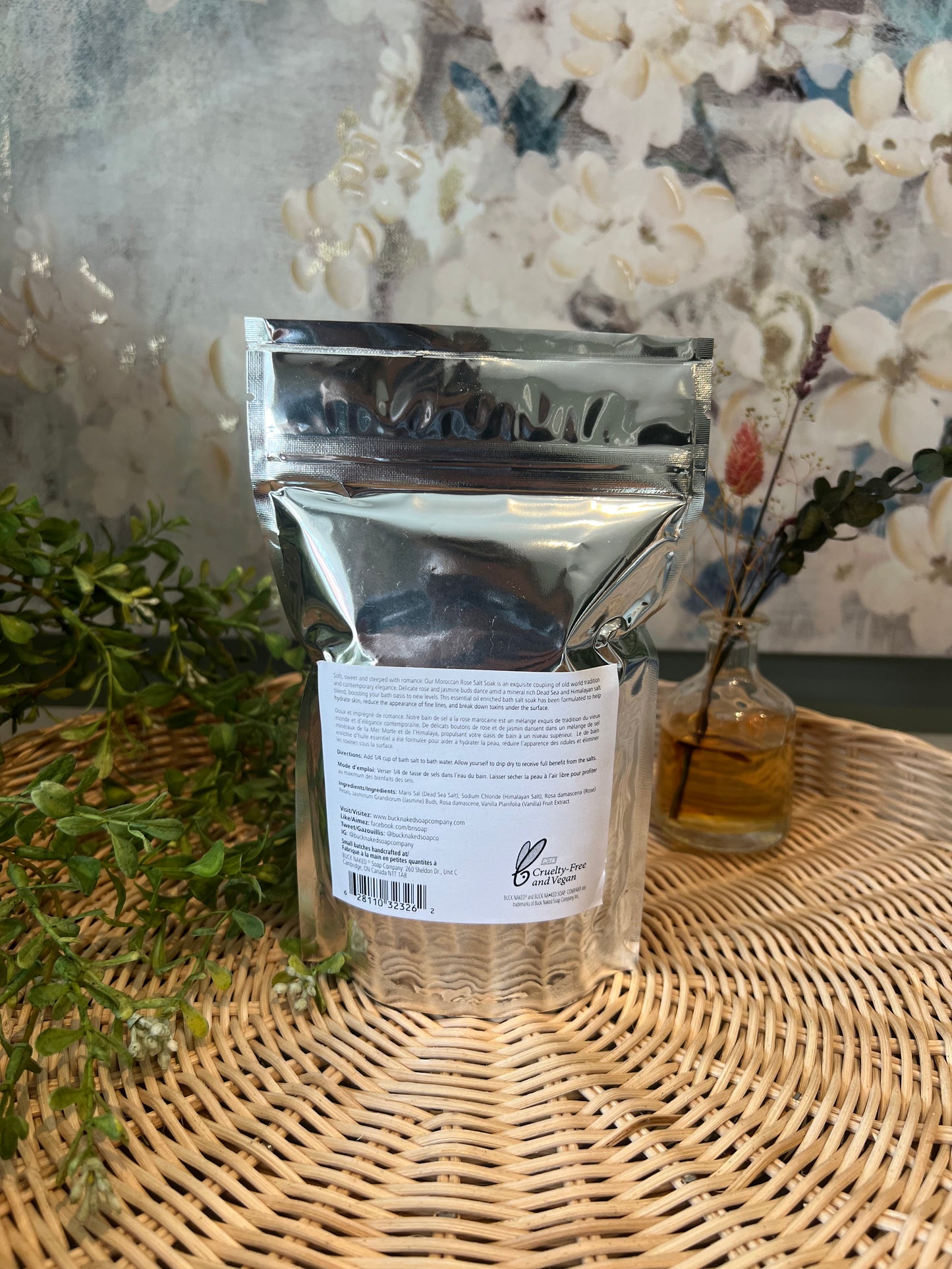 Moroccan Rose Salt Soak