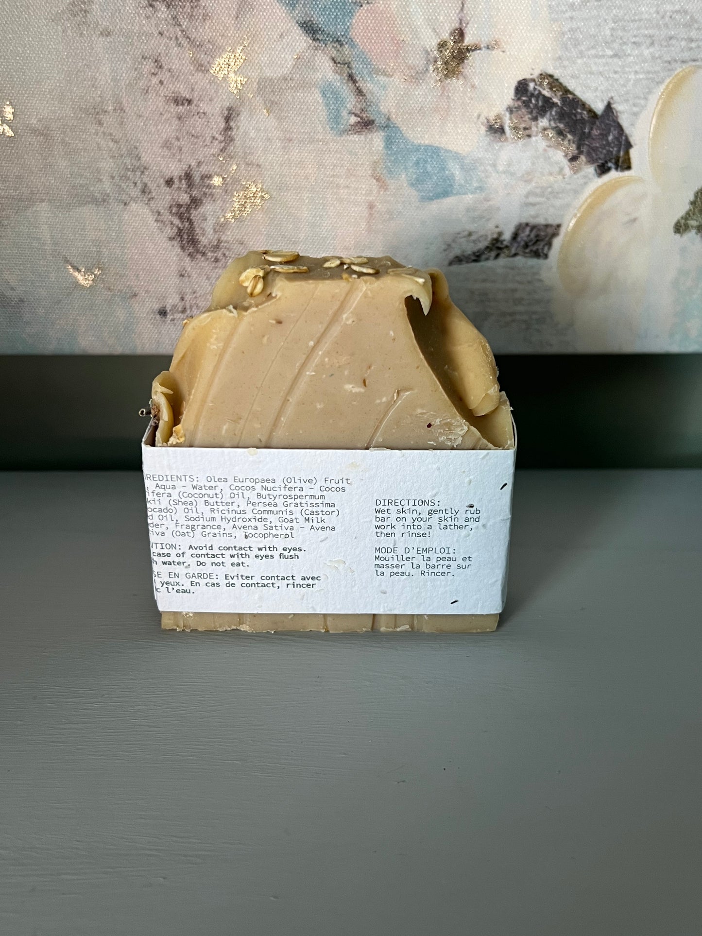 Oatmeal, Milk and Honey Soap Bar