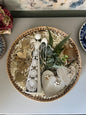 Angel Tray with Holiday Accents