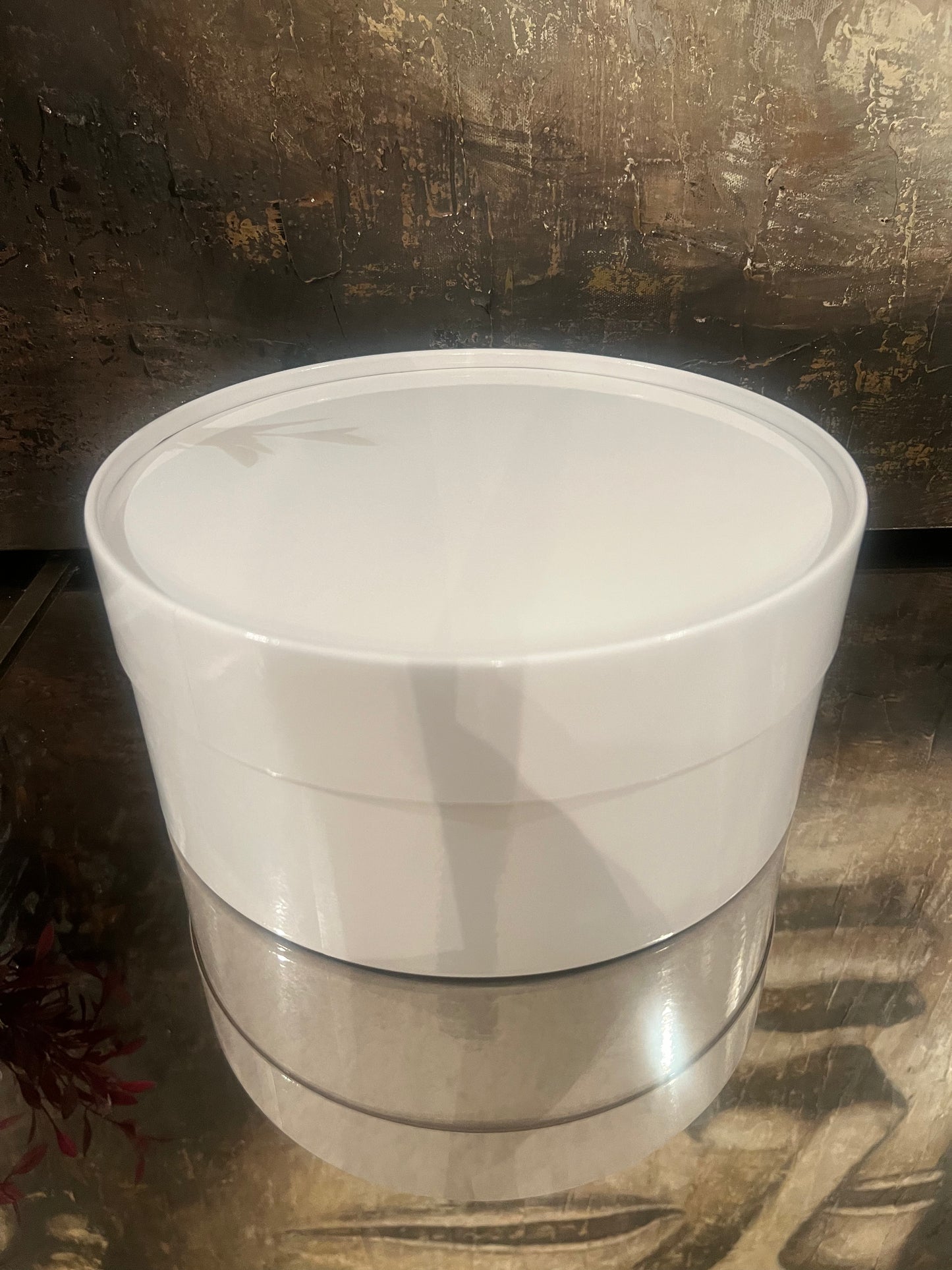 White Rolled Edge Mod Box