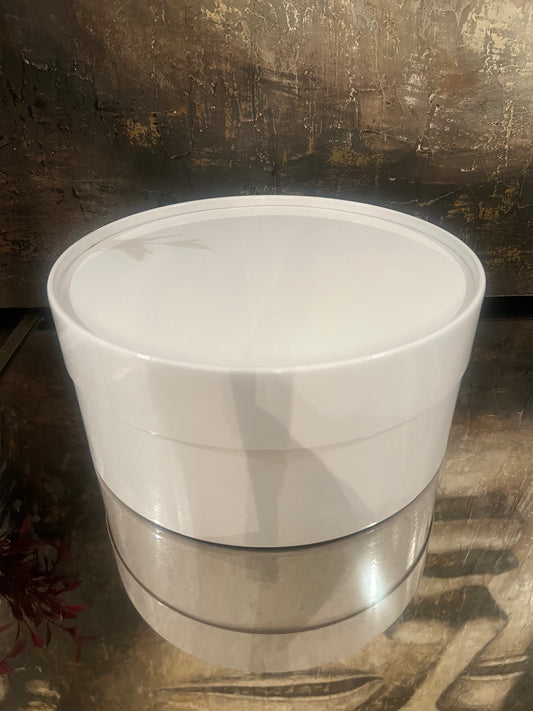 White Rolled Edge Mod Box