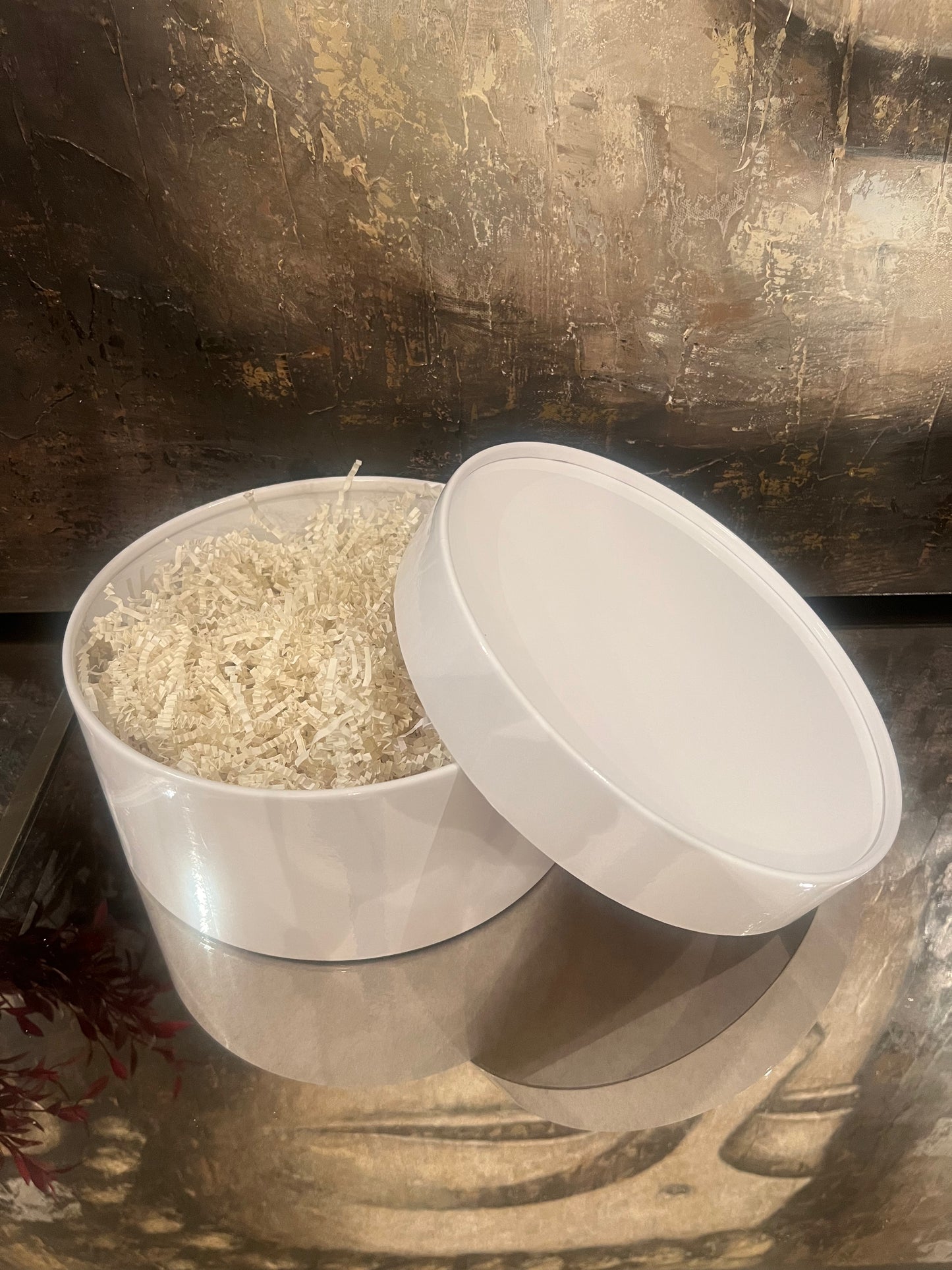 White Rolled Edge Mod Box