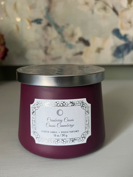 Cranberry Cassis Scented Candle (10.5 oz)