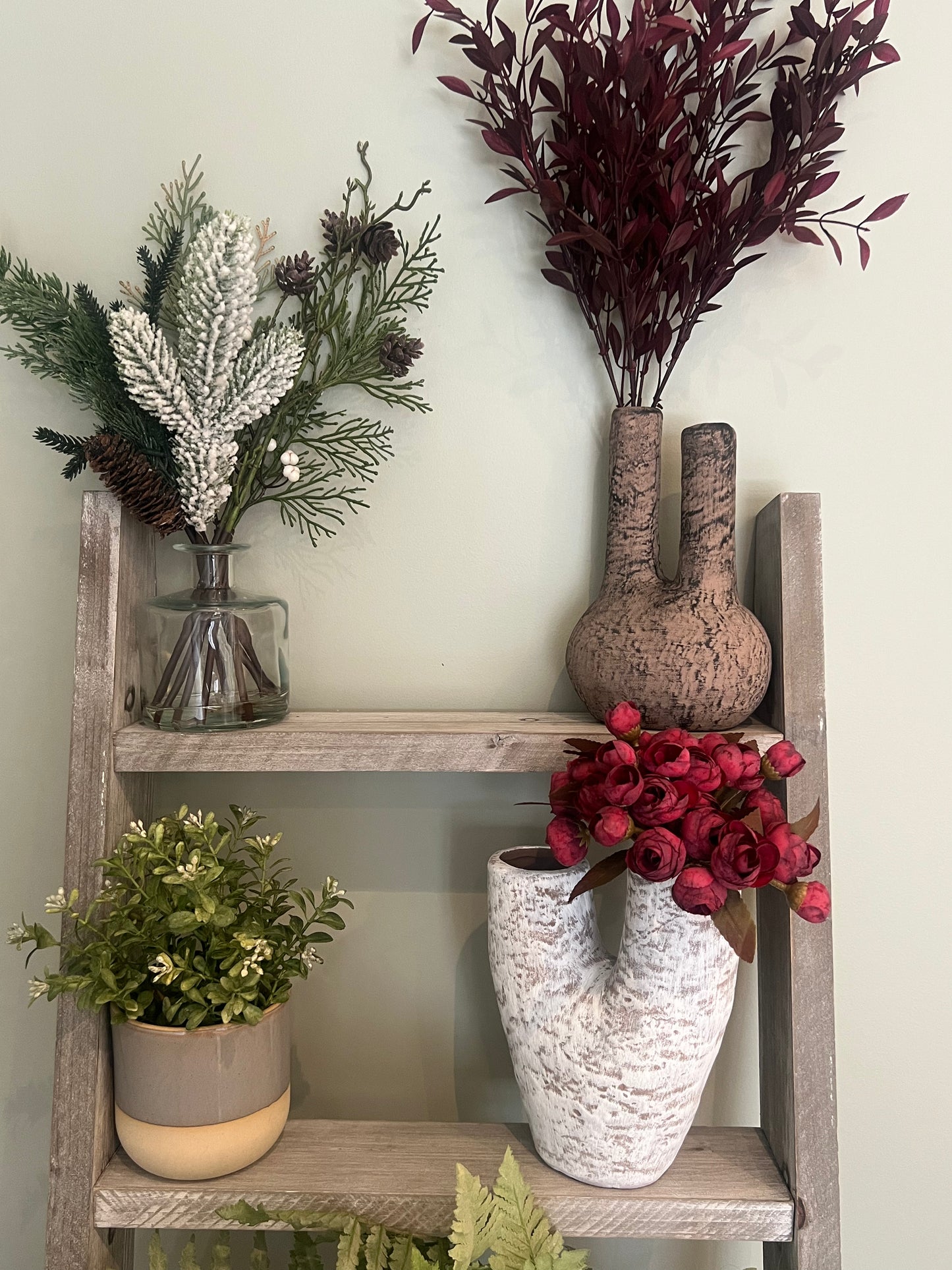 Ceramic Vase with two openings