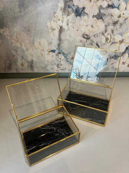 Glass Jewelry Hanger - Set of 2