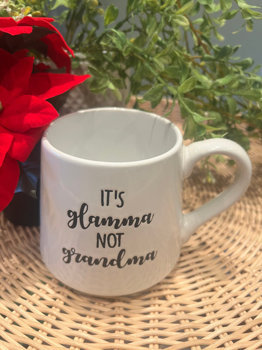 "Its glamma NOT grandma" Mug (3.75"x4")