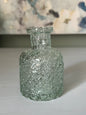 Textured Glass Vase - Translucent