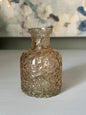 Textured Glass Vase - Beige