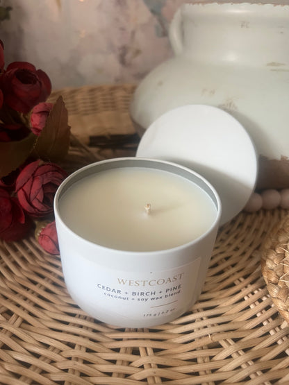 Westcoast Tin Candle