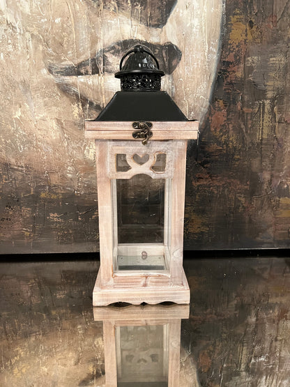 Wood and Metal Lantern