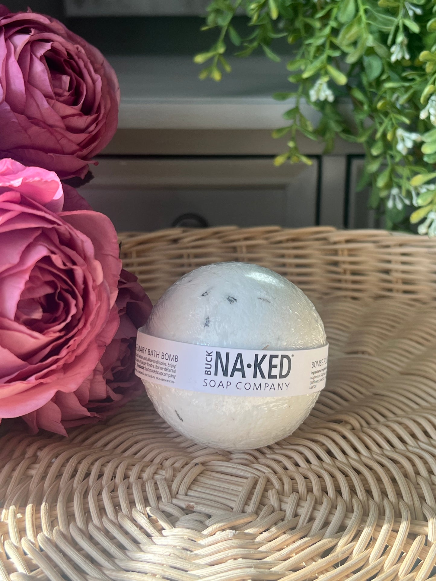 Lavender & Rosemary Bath Bomb
